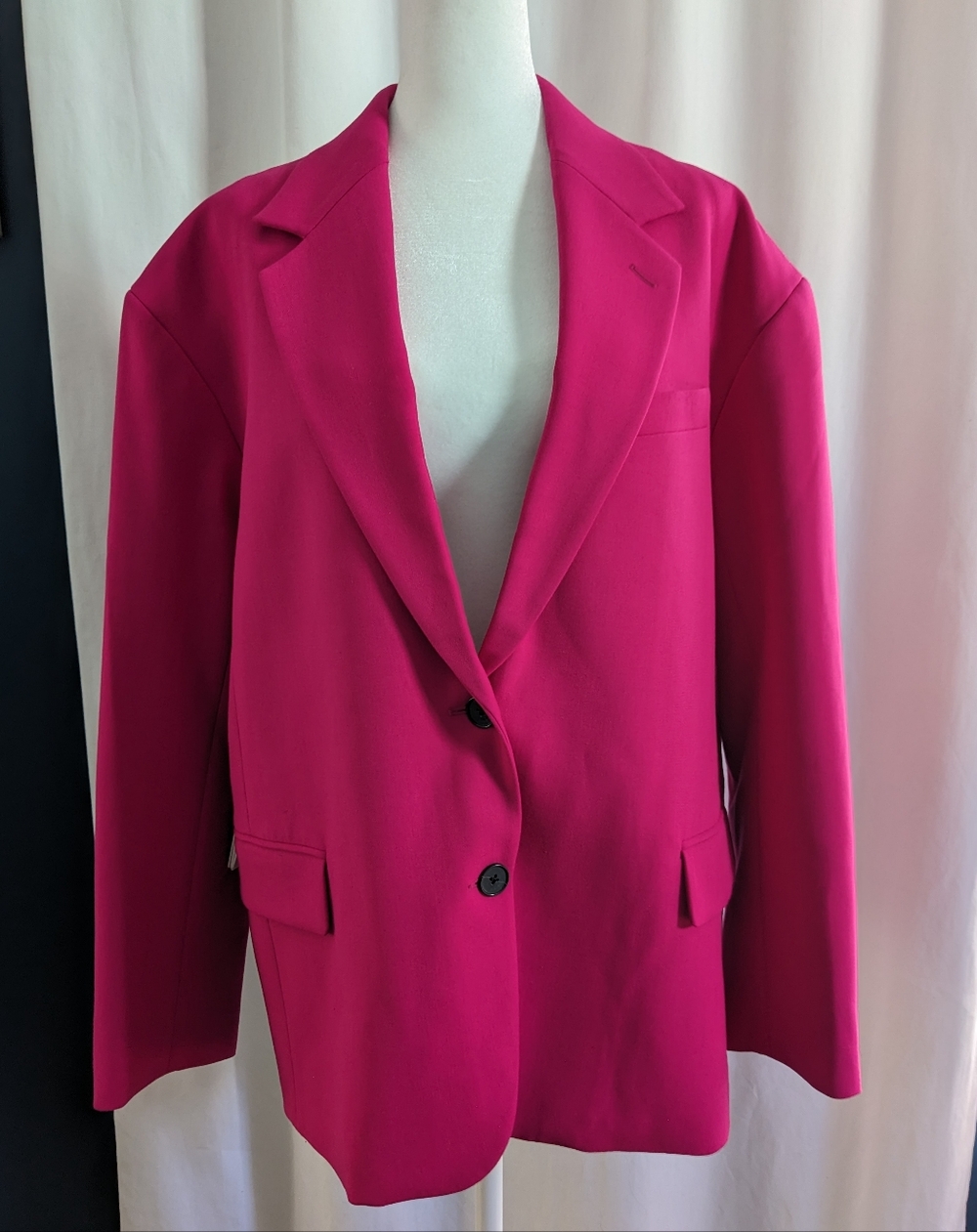 Babaton Aritzia New Vogue Oversized Pink Rose Granite Jacket Blazer Size Small
